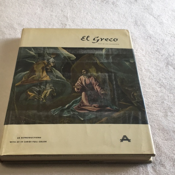El Greco 10x13 coffee table book. 68 reproductions with 49 in large full color - Picture 1 of 15